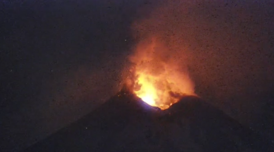 Etna, ripresa dell’attività stromboliana al Cratere di Sud-Est