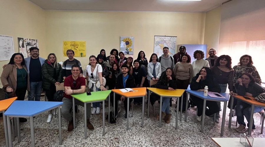 Giarre, scambio culturale internazionale: delegazione spagnola in visita al Cpia per il programma Erasmus+