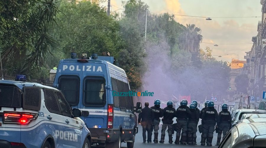 Catania, tensione per la manifestazione contro il Ddl sicurezza