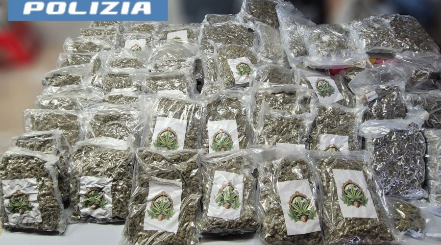 Deteneva oltre 60 kg di droga tra marijuana e hashish: arrestato 46enne