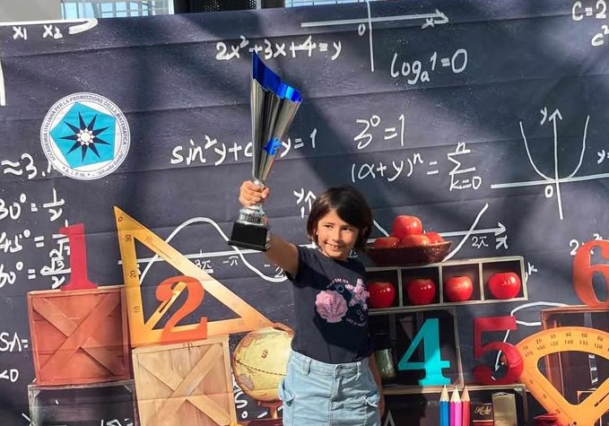 Giarre, Beatrice Mangano trionfa ai Giochi matematici del Mediterraneo