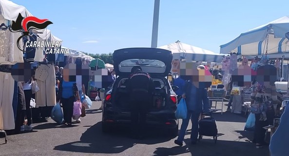 Controllo straordinario al mercato settimanale di Riposto: sanzioni e sequestri