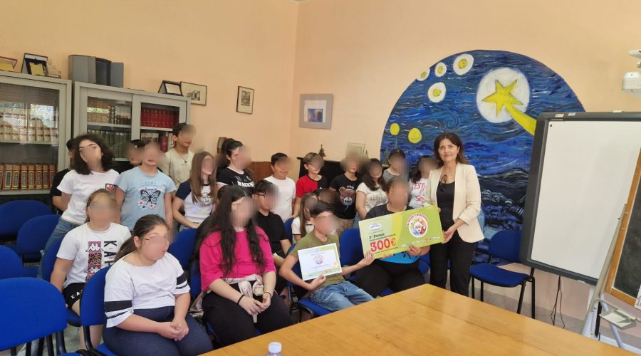 Gli alunni dell’Istituto Comprensivo “G.Verga” di Riposto premiati per il concorso “Stagioni e benessere” indetto da Parmalat Educational