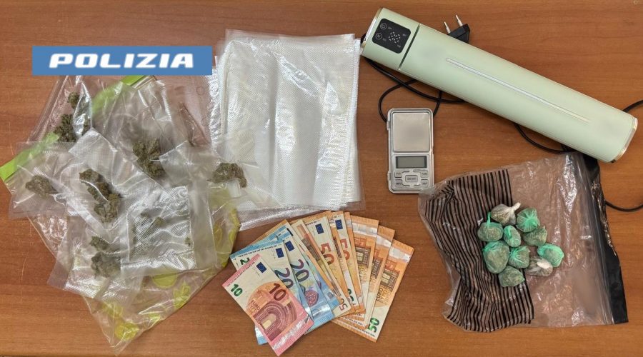 Nascondeva la droga in casa: arrestato pusher