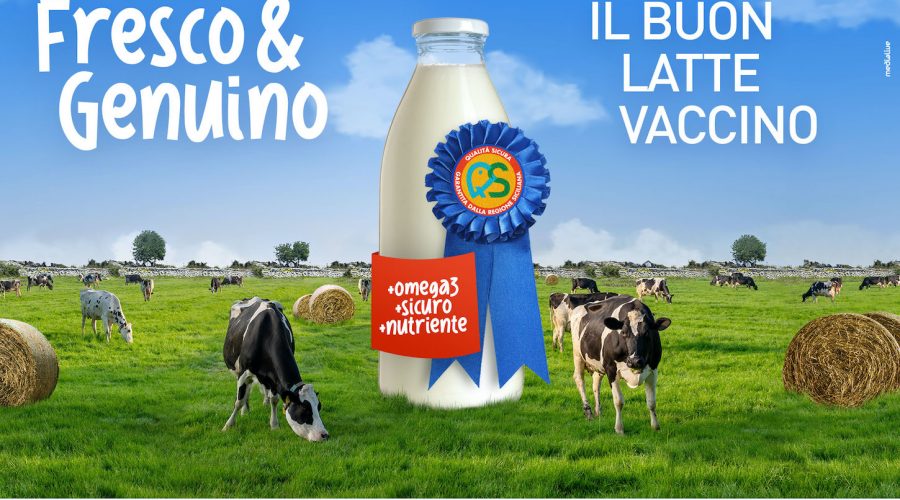 Dal campo alla tavola: con il marchio “QS” il latte siciliano è davvero di Qualità Sicura. Fresco e genuino secondo una filiera controllata e garantita dalla Regione Siciliana