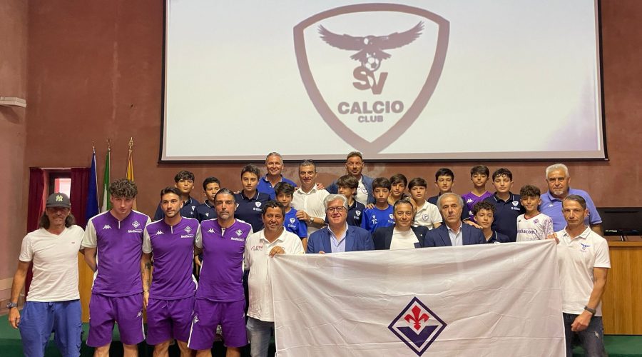 Calcio, Santa Venerina entra nella famiglia viola: firmata l’affiliazione ufficiale con l’ACF Fiorentina