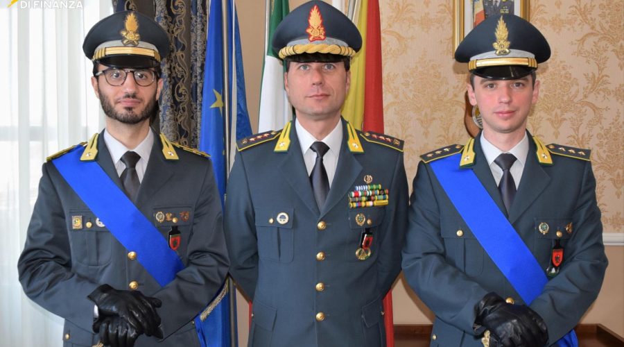 Cambio della guardia al comando della Compagnia Guardia di Finanza di Riposto