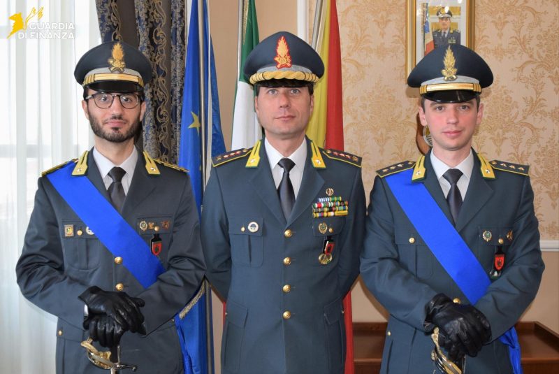 Cambio della guardia al comando della Compagnia Guardia di Finanza di Riposto