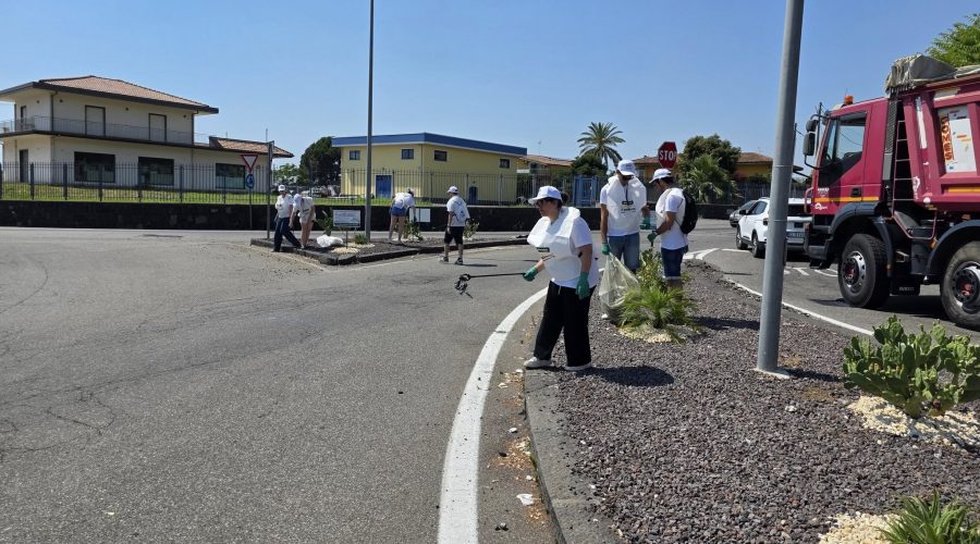 Giarre, conclusa con successo la Giornata Ecologica della Pro Loco Aps