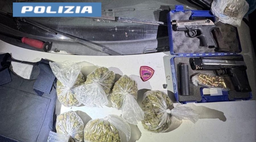 Un’auto utilizzata come deposito di droga e armi: il proprietario era deceduto nel 2022