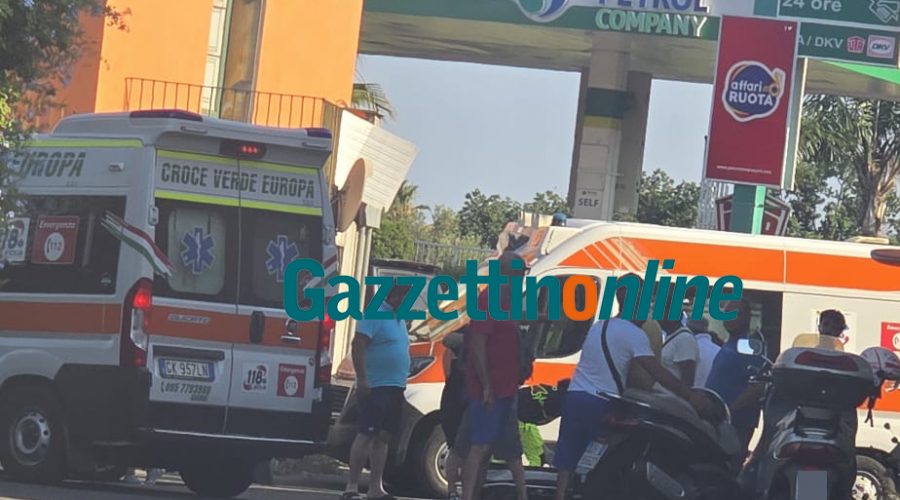 Giarre, scontro auto-scooter: due i feriti