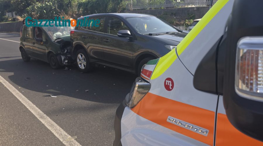 Incidente lungo la SS 114: donna trasportata in ospedale in codice rosso