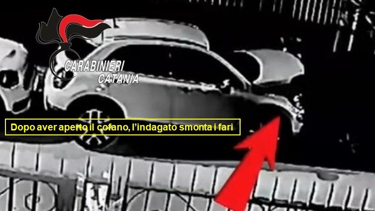 Era specializzato nel furto di parti d’auto: arrestato 35enne ad Acireale VIDEO