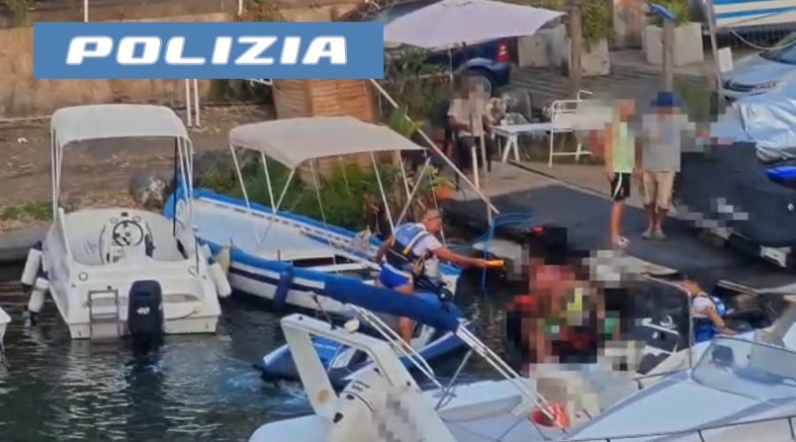 Alla guida delle loro imbarcazioni ma erano entrambi “alterati” da alcol e droghe: sanzionati pesantemente VIDEO