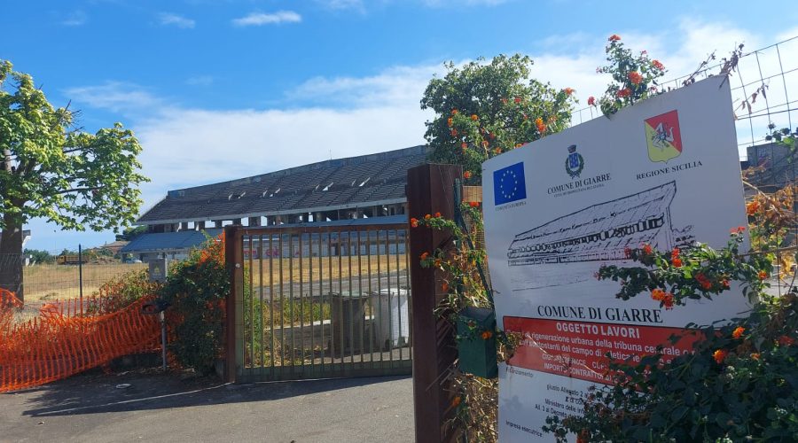 Giarre, campo di atletica ancora chiuso: venerdì sopralluogo delle commissioni consiliari per verificare lo stato dei lavori