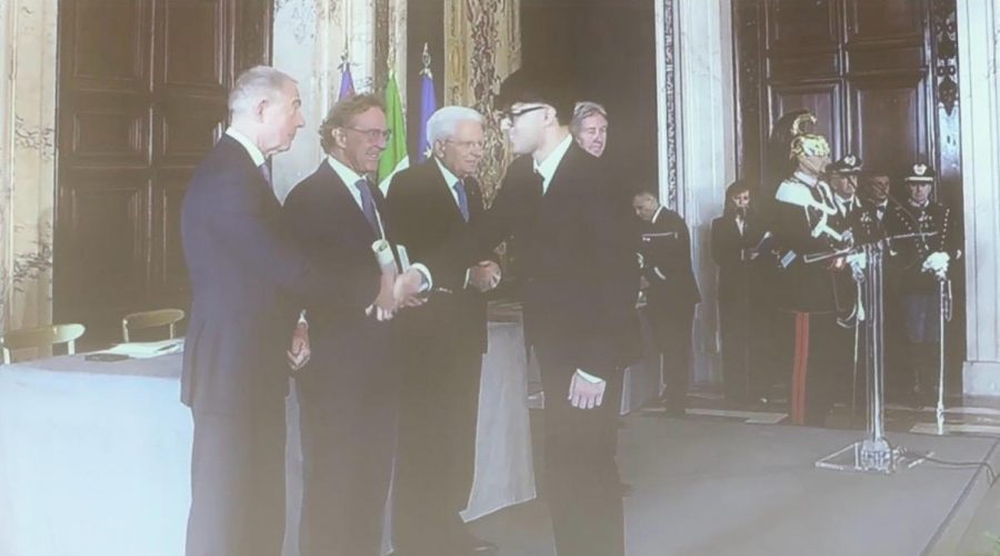 Giorgio Basilotta, ex studente del liceo “Leonardo” di Giarre, nominato “Alfiere” d’Italia