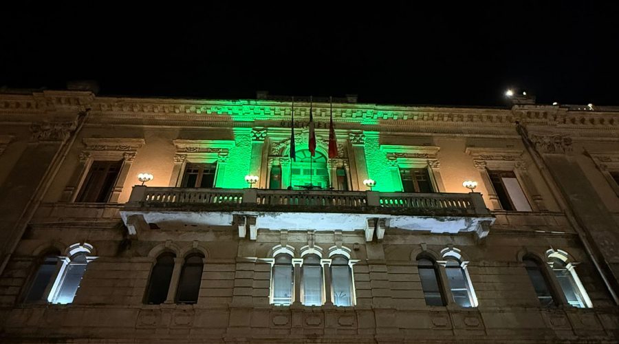 Il Comune di Riposto si illumina di verde per la Campagna Nazionale “1 su 30 e non lo sai”
