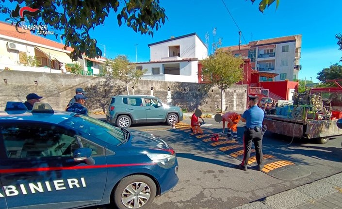 Dossi rubati ad Aci Castello ritrovati a Catania