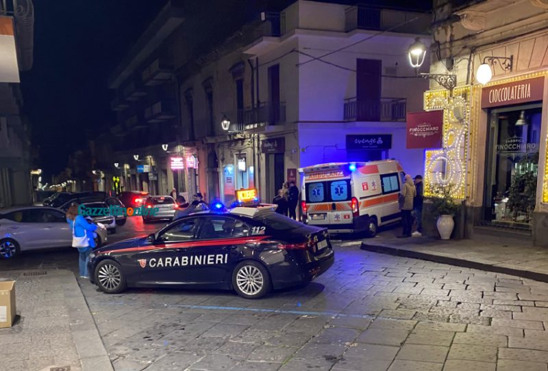 Giarre, scontro auto moto: ferito 32enne