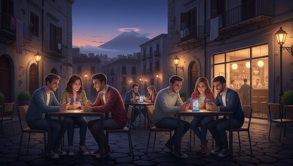 Abitudini di gioco online dei tifosi etnei