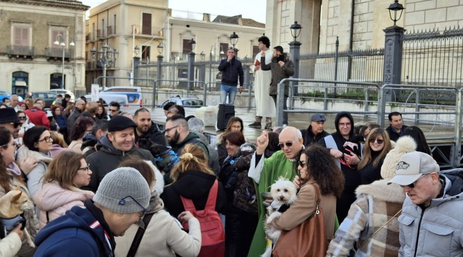 Giarre, grande partecipazione all’ottava edizione della “Benedizione degli animali”