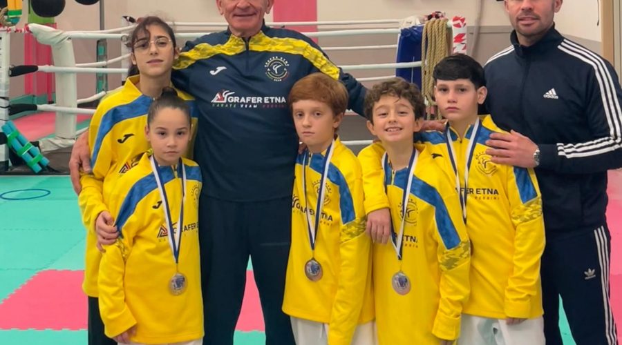 Giarre, Noemi Bonarrigo vince l’Open di Karate di San Marino: «Orgoglio per la piccola campionessa»