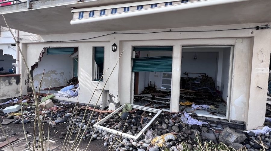 Ciclone Harry, la Giunta municipale di Riposto delibera la richiesta dello stato di emergenza. Ieri visita di Sbardella e Pogliese