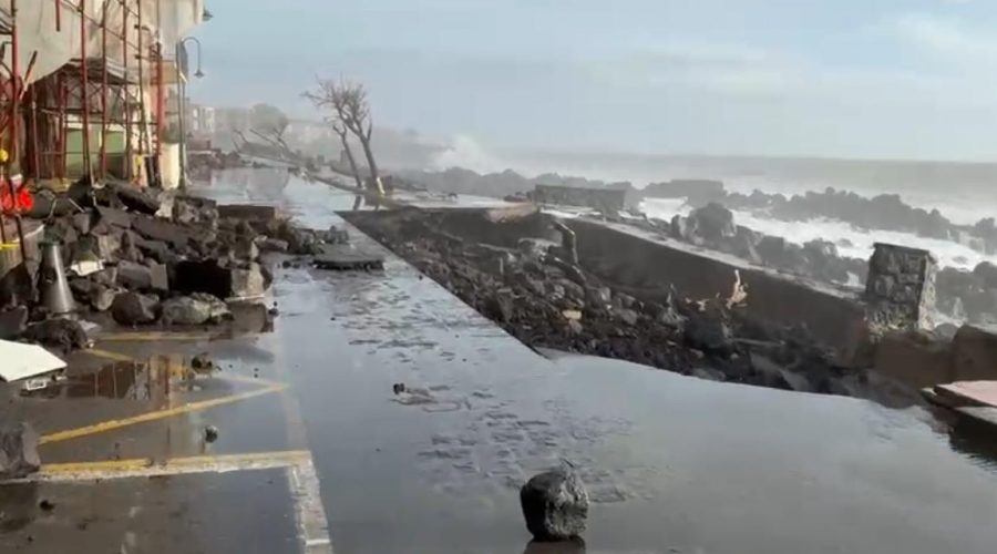 Ciclone Harry: Governo stanzia 100 milioni di euro per i primi interventi. In Sicilia stimati danni per oltre 1,5 miliardi