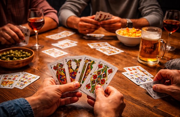 Giochi di carte come linguaggio sociale: gesti, silenzi e strategie non dette