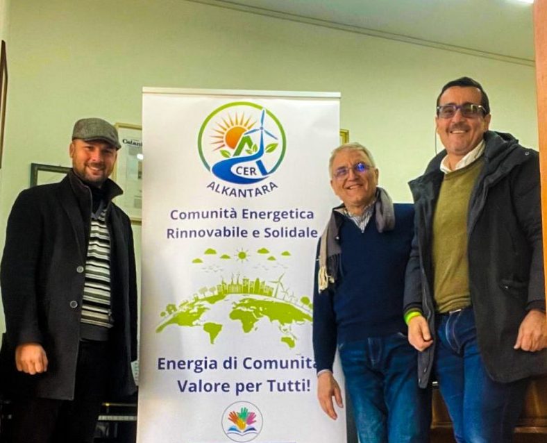 Mojo Alcantara, la Giunta approva l’ingresso nella “CER Alkantara”, Comunità Energetica Rinnovabile e Solidale