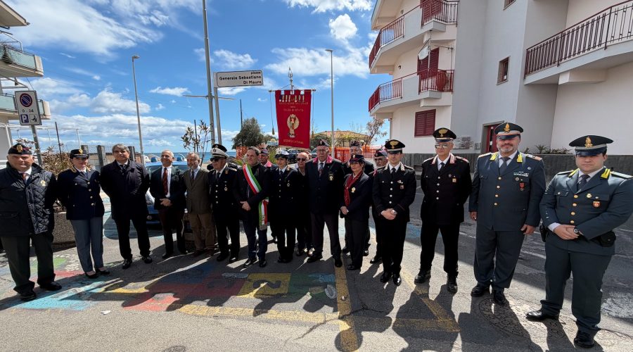Fondachello, una piazza per il generale Di Mauro: Mascali onora il suo “eroe della legalità”