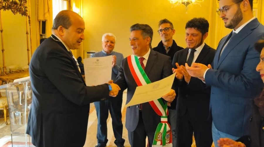 Castiglione di Sicilia è stata insignita del titolo onorifico di Città