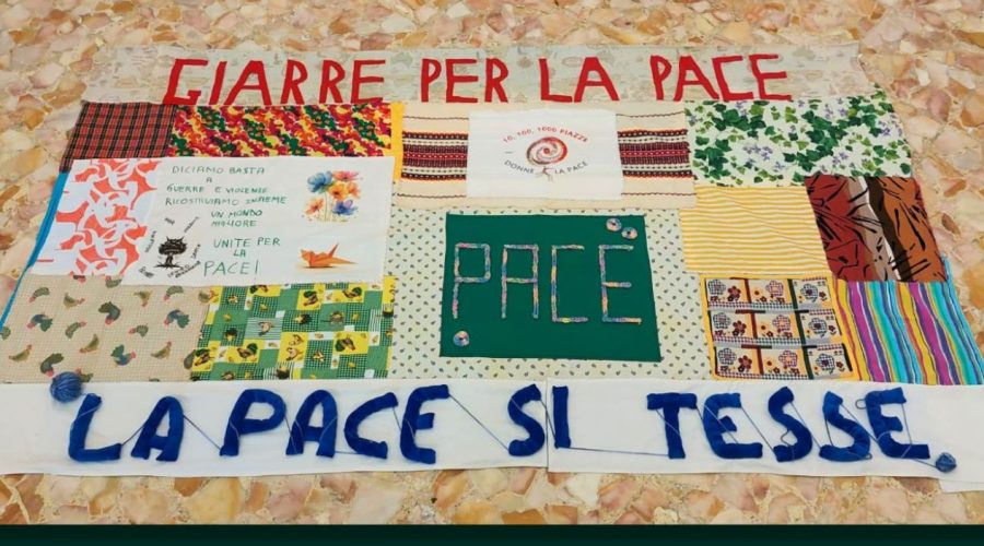 Trame di pace: a Giarre l’arazzo delle donne contro la guerra