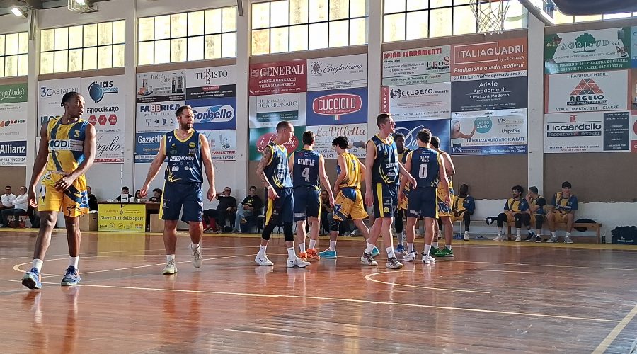 Serie C, stop casalingo del Basket Giarre con la Virtus Trapani