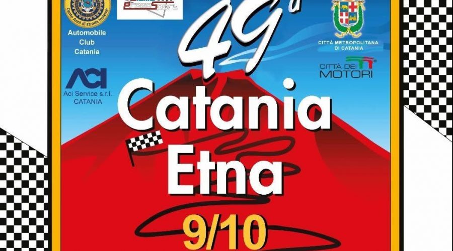 L’Automobile Club Catania al lavoro per la 49ª Catania-Etna: appuntamento il 9 e 10 maggio