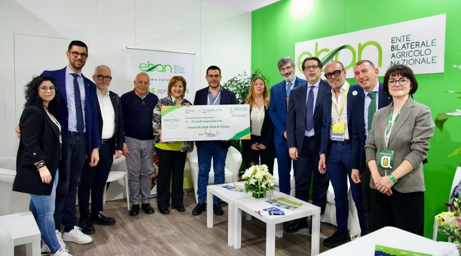 Ebat Ciala Catania al Vinitaly: finanziate borse di studio per gli studenti del corso di Laurea in Viticoltura