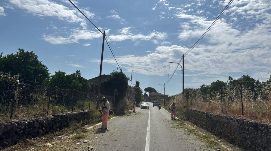 Fiumefreddo di Sicilia, interventi sulla SP 71 I e in via Badalà. Giuliano: “Prioritaria la sicurezza lungo le strade”