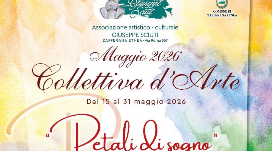 Zafferana Etnea, la mostra “Petali di Sogno”… per celebrare la primavera