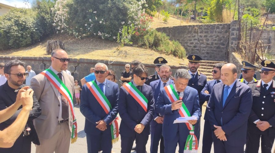 Il Prefetto Signoriello in visita istituzionale a Castiglione per il titolo onorifico di Città e l’intitolazione del boschetto ai magistrati Falcone e Borsellino