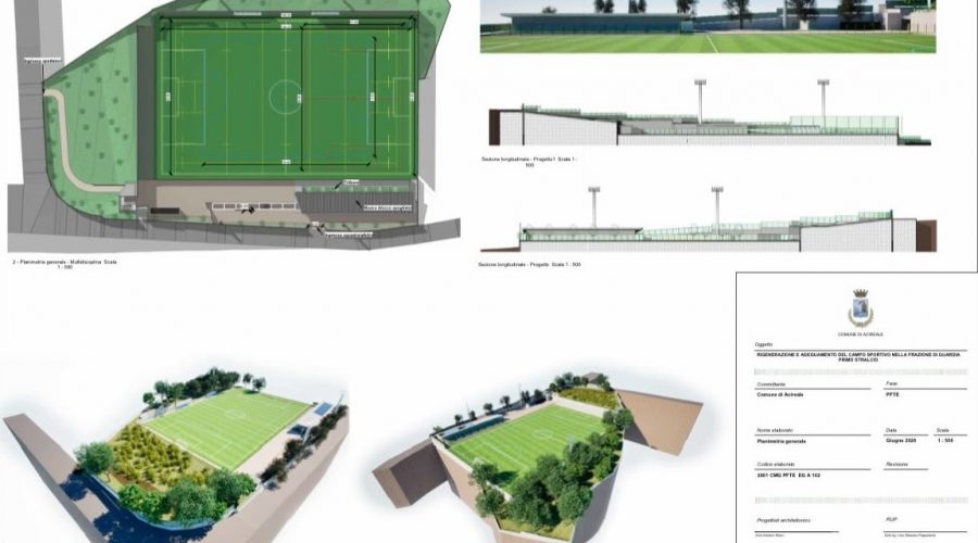 Avviso nazionale “Sport e Periferie 2026”: Acireale punta alla riqualificazione del campo di Guardia con un progetto da oltre 3,5 milioni di euro
