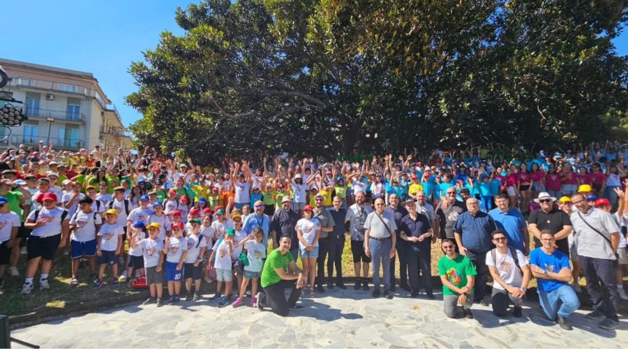 Il Parco Chico Mendes di Giarre ha accolto l’annuale Raduno degli Oratori della Diocesi di Acireale