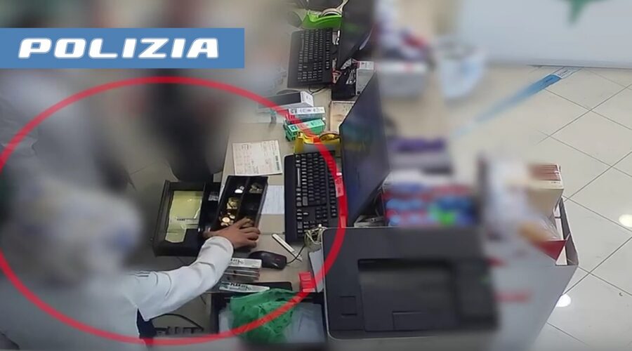 Rapina una farmacia: individuato ed arrestato VIDEO