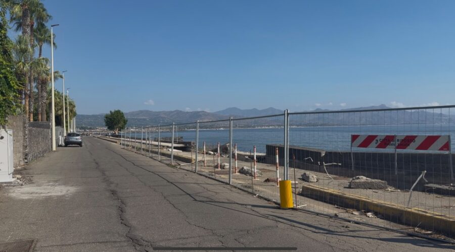 Lungomare di Riposto, lavori post ciclone: la questione torna all’Ars
