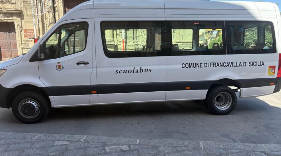 Francavilla, arriva il primo scuolabus comunale