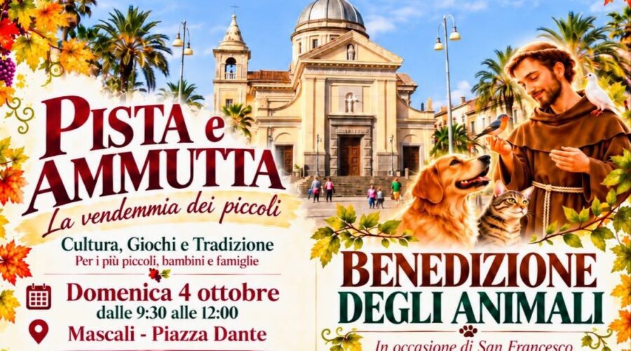 Mascali, domenica di festa dedicata a famiglie, tradizioni e agli amici a quattro zampe