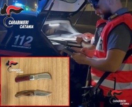 Da Sant’Anna a Torre Archirafi per sfuggire ai Carabinieri: denunciati in due