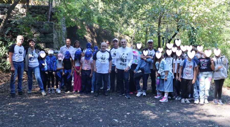 Giarre, cento studenti alla scoperta dell’Area natura WWF nel parco Chico Mendes
