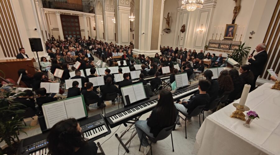 Zafferana, musica e scuola in festa per i 100 anni della Parrocchia