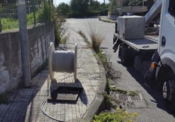 Riposto, sventato furto dei cavi elettrici in via Salvatore Patti