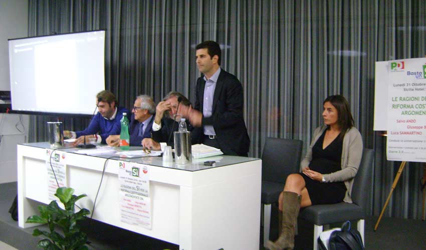 Giarre, referendum: le ragioni del “sì” illustrate in un incontro